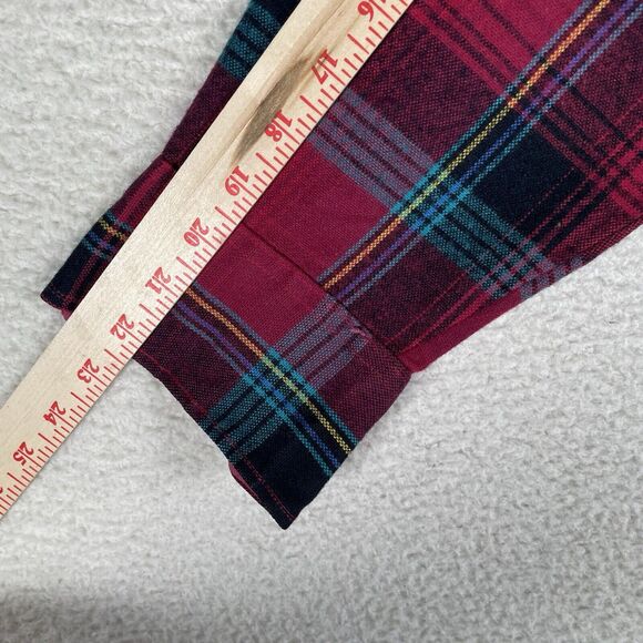 VTG Northwest Territory Shirt Mens Medium Red Plaid Acrylic Flannel Lumberjack - Picture 11 of 14